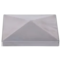 Strieška plechová 150x150 mm, hrúbka 0.8mm Strieška plechová 150x150 mm, hrúbka 0.8mm